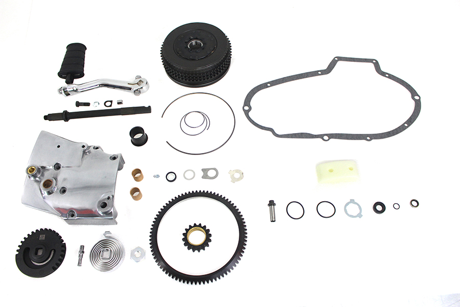 Kit Réparation Kickstarter Moteur Minarelli/Chinois 2T 50cc - Compatible Explorer & Scooters - Remplace Roue Dentée, Ressort, Arbre