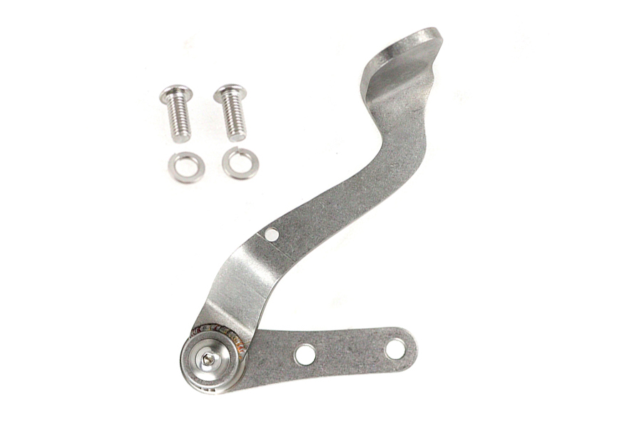 D+D Brake Pedal Assembly Natural Stainless                  Steel
