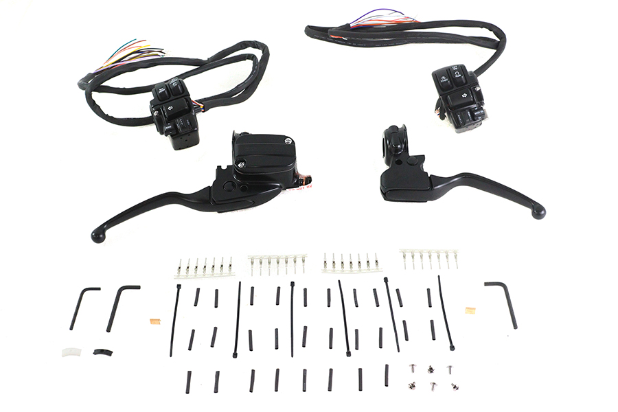 Matte Black Handlebar Control Kit