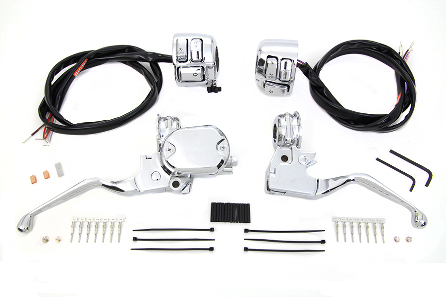 Handlebar Control Kit with Switches Chrome