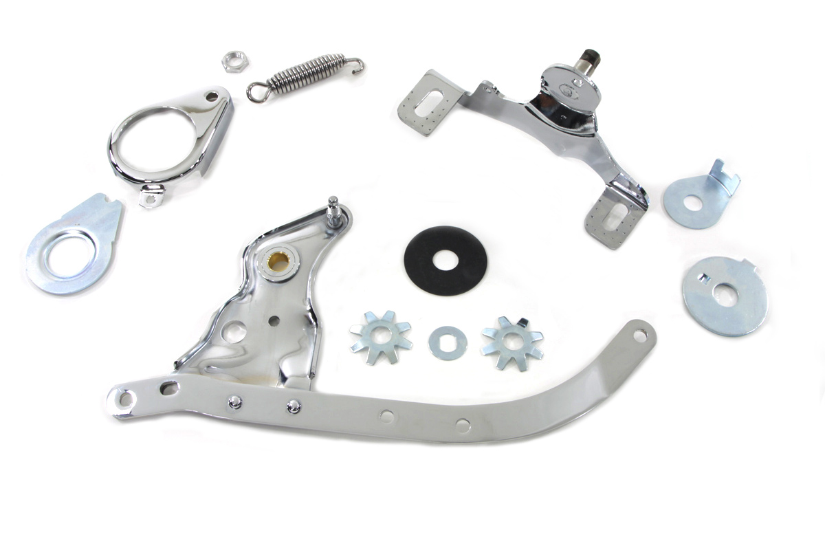 Chrome Foot Clutch Control Assembly