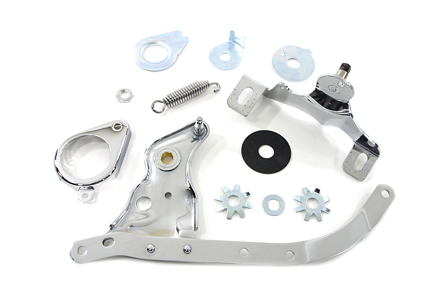 Chrome Foot Clutch Control Assembly fits HarleyDavidson eBay