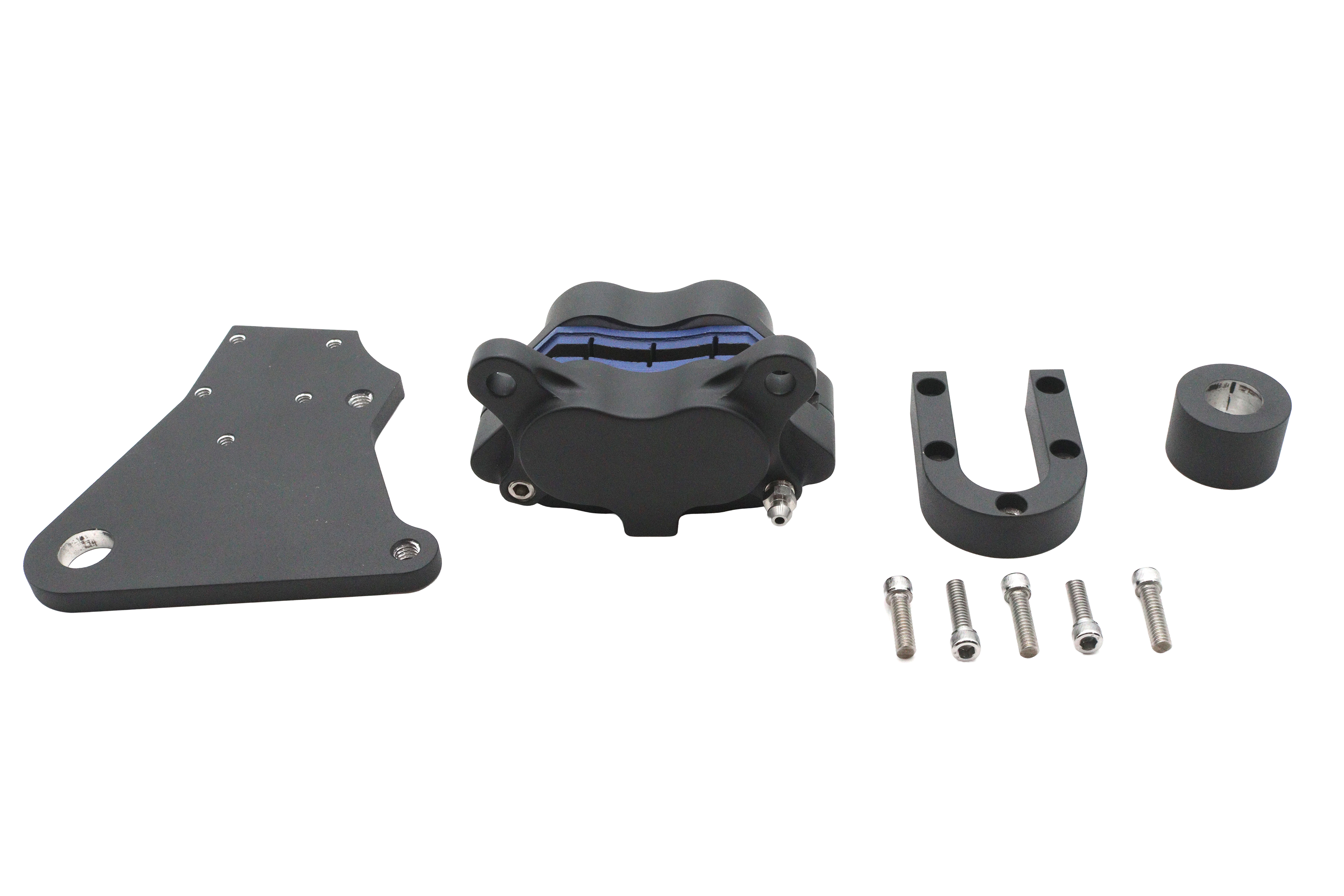 Ultima 4-Piston Front Brake Caliper Kit Black