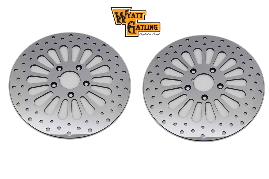 11-1/2" Front Brake Disc Set 18 Spoke Style