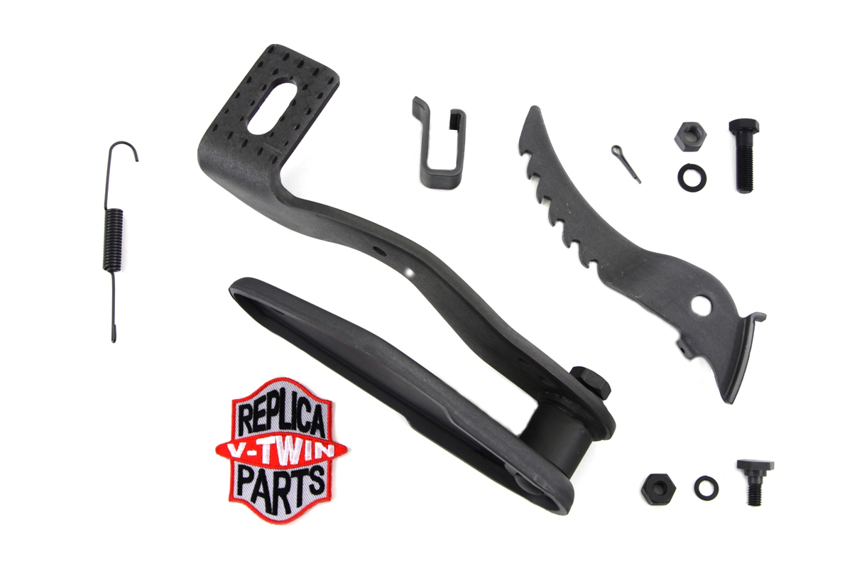 Parkerized Brake Pedal and Plate Kit
