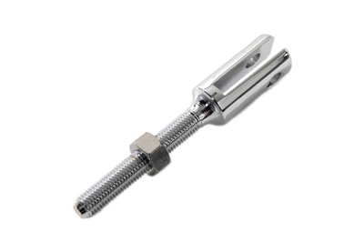Brake Pedal Plunger Clevis Chrome