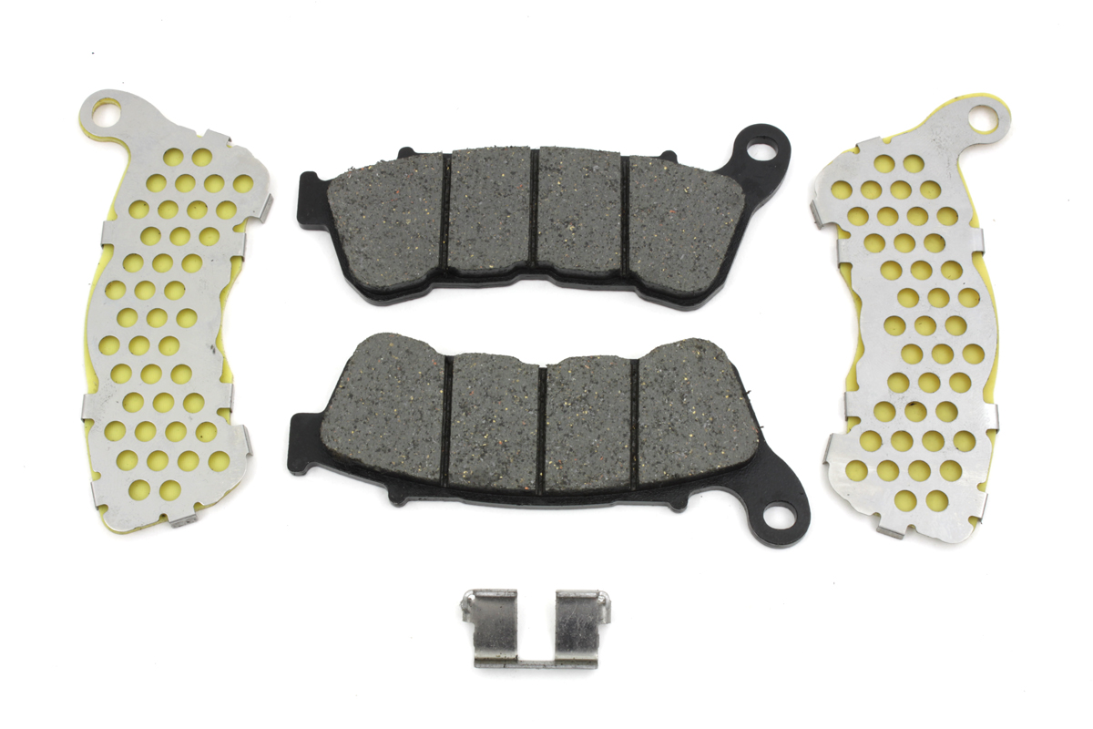 Zinc Duro Kevlar Front Brake Pad Set