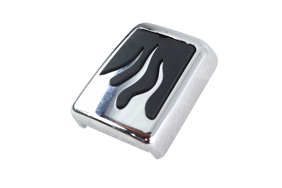 Brake Pedal Pad with Flame Design