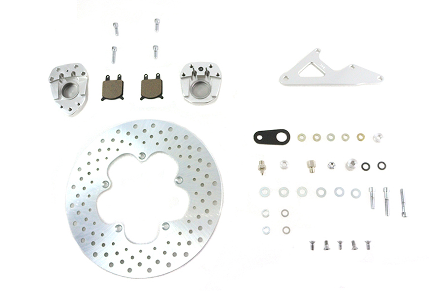 Front Brake Caliper and 11-1/2" Disc Kit