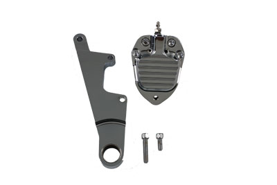 *UPDATE Chrome Front Two Piston Caliper and Bracket Kit
