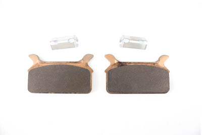 Duro Sintered Rear Brake Pad Set with Clip