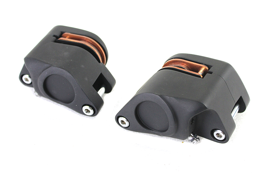 Black Front 1 Piston Caliper Set