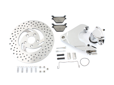 Rear Caliper Kit Chrome