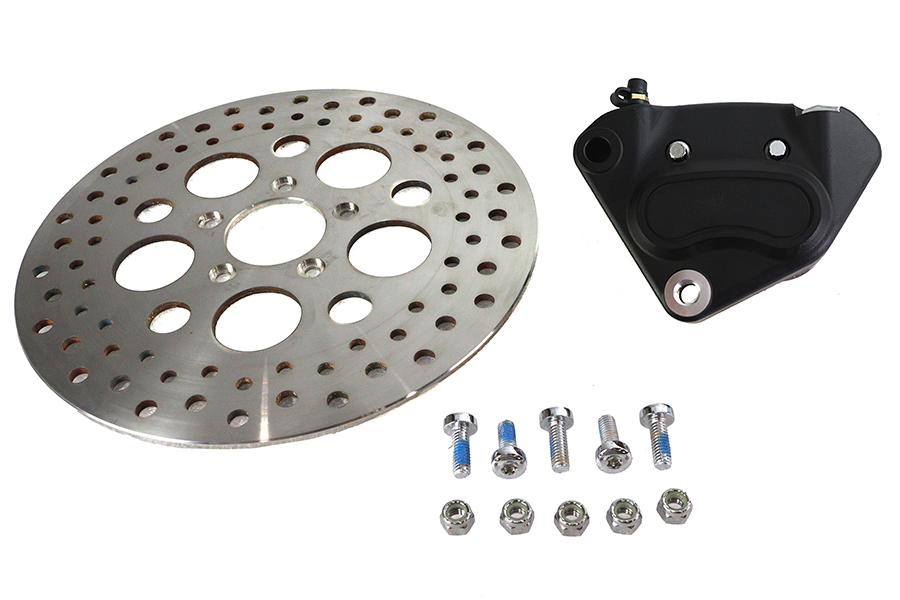 11.5" Black Front Caliper Kit