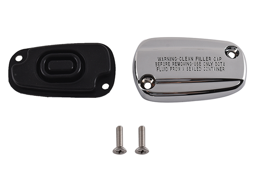 Brake Master Cylinder Cover Kit Chrome