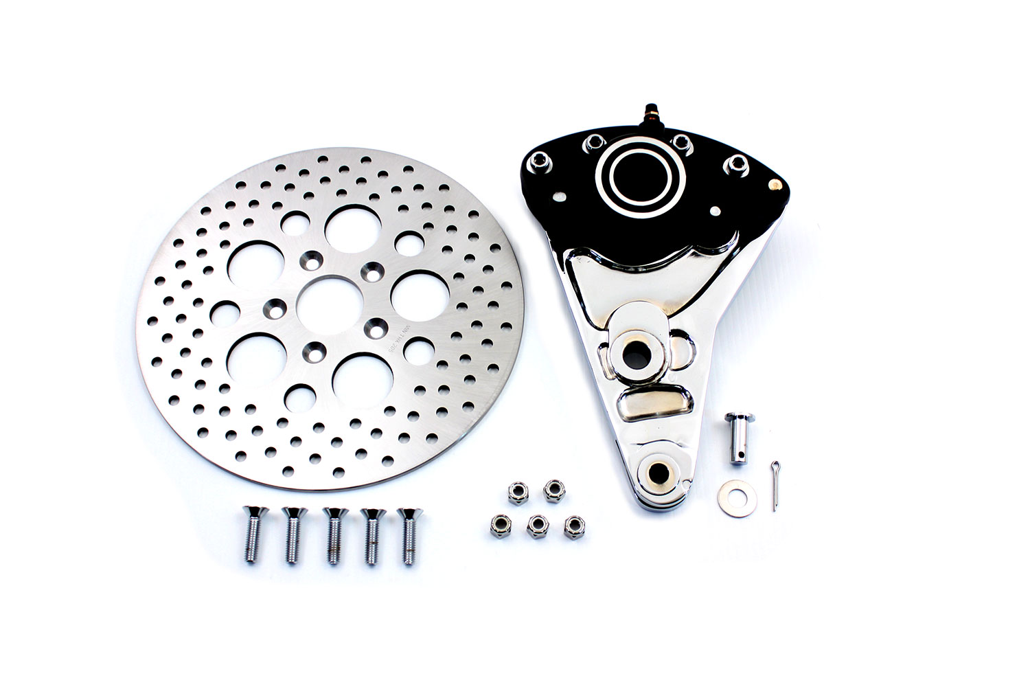 Rear Brake Caliper Conversion Kit and 11-1/2" Disc
