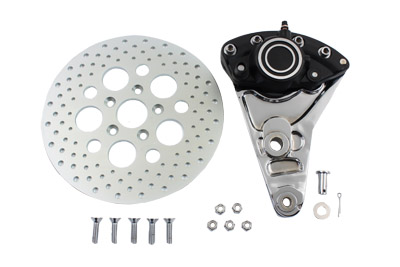 Rear Brake Caliper Conversion Kit and 11-1/2" Disc