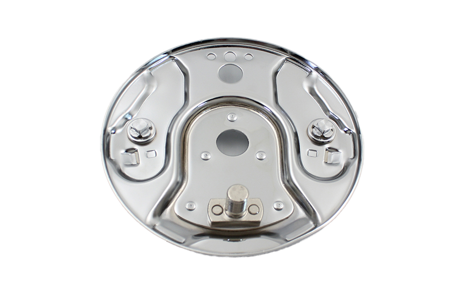 Rear Hydraulic Brake Backing Plate Chrome