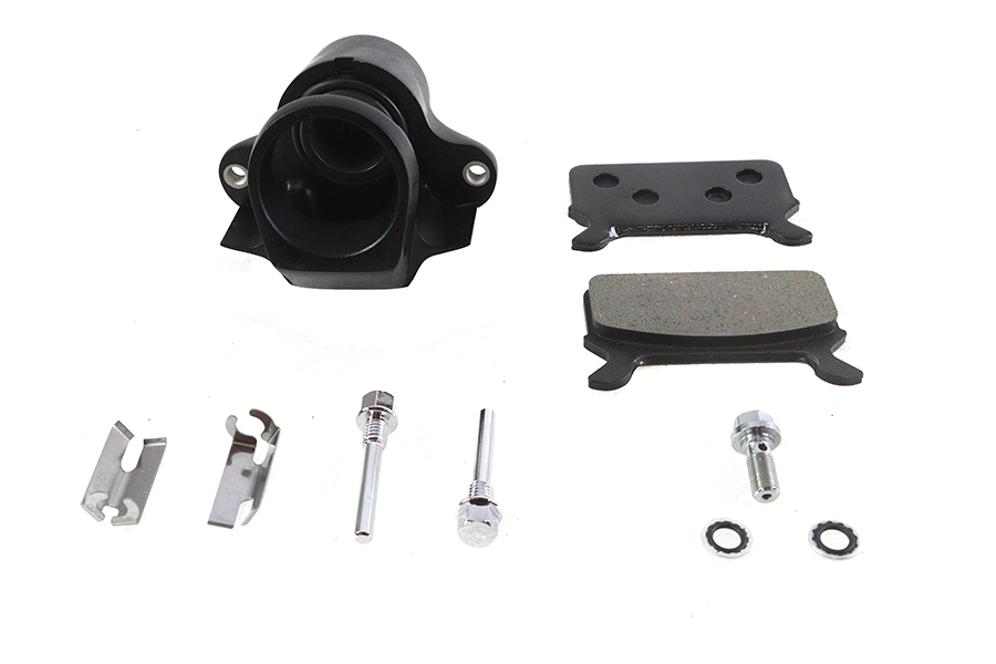 Black Rear 1 Piston Caliper