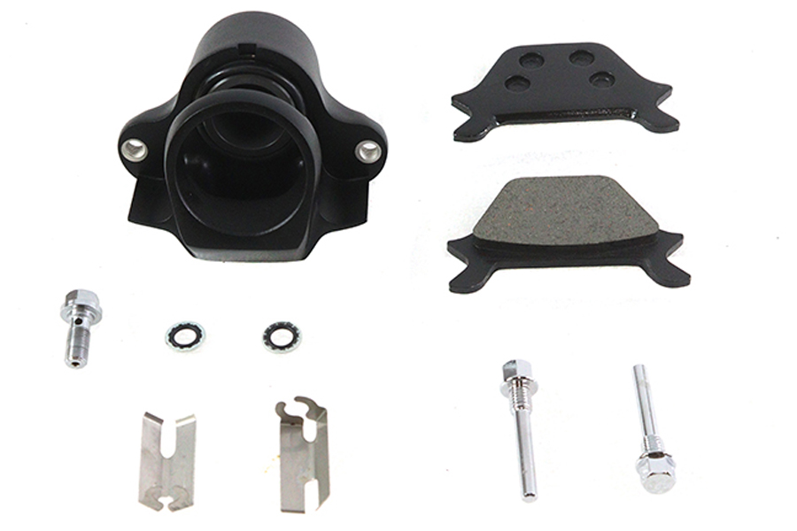 Black 1 Piston Rear Caliper