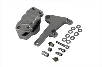 Anodized Front 2 Piston Caliper with Bracket
