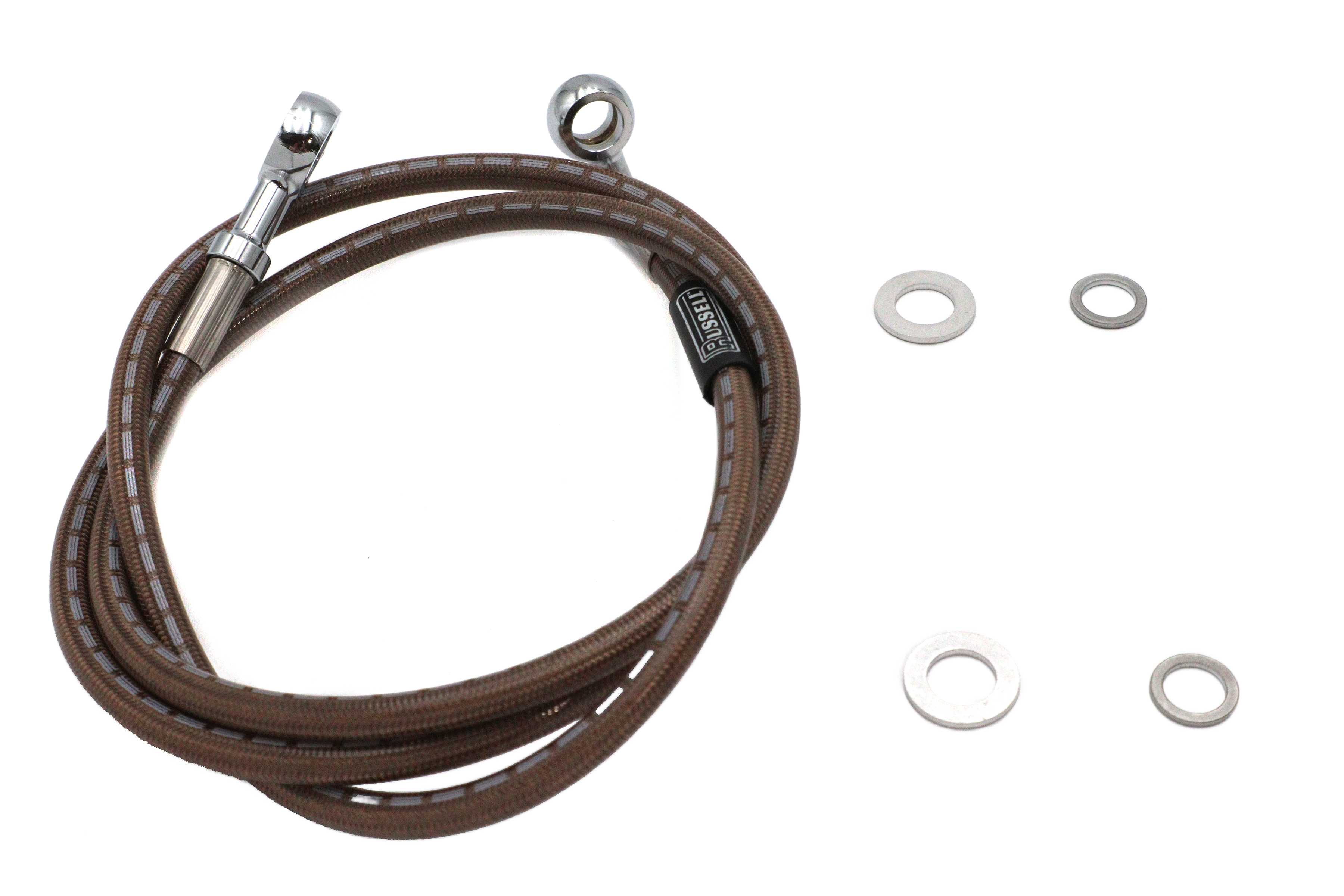 Stainless Steel Front Brake Hose 45-7/8"