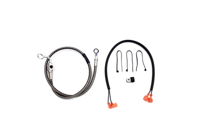 Stainless Steel Rear Bake Hose 29-3/8"