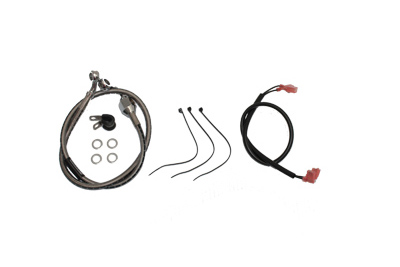 Stainless Steel Rear Brake Hose 29-3/8"