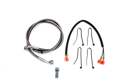 Stainless Steel Rear Brake Hose 34"