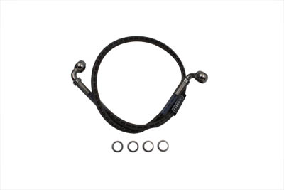 Stainless Steel 24-3/8" Rear Brake Hose
