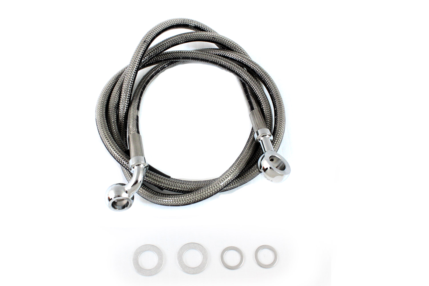 Stainless Steel 52" Front Brake Hose