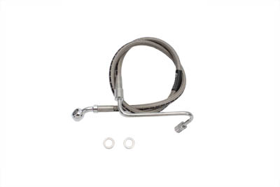 Stainless Steel Upper Brake Hose 29"