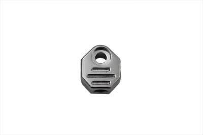 Billet Rear Brake Tee, Chrome