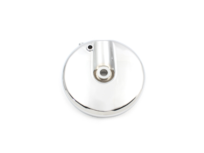 Chrome Front Brake Backing Plate Right Side