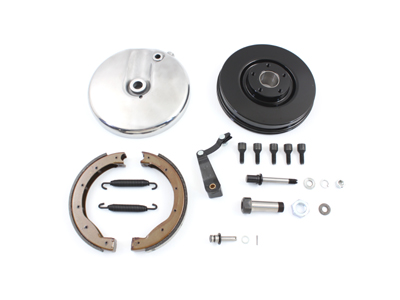 *UPDATE Front Brake Backing Plate Kit Left Side Black