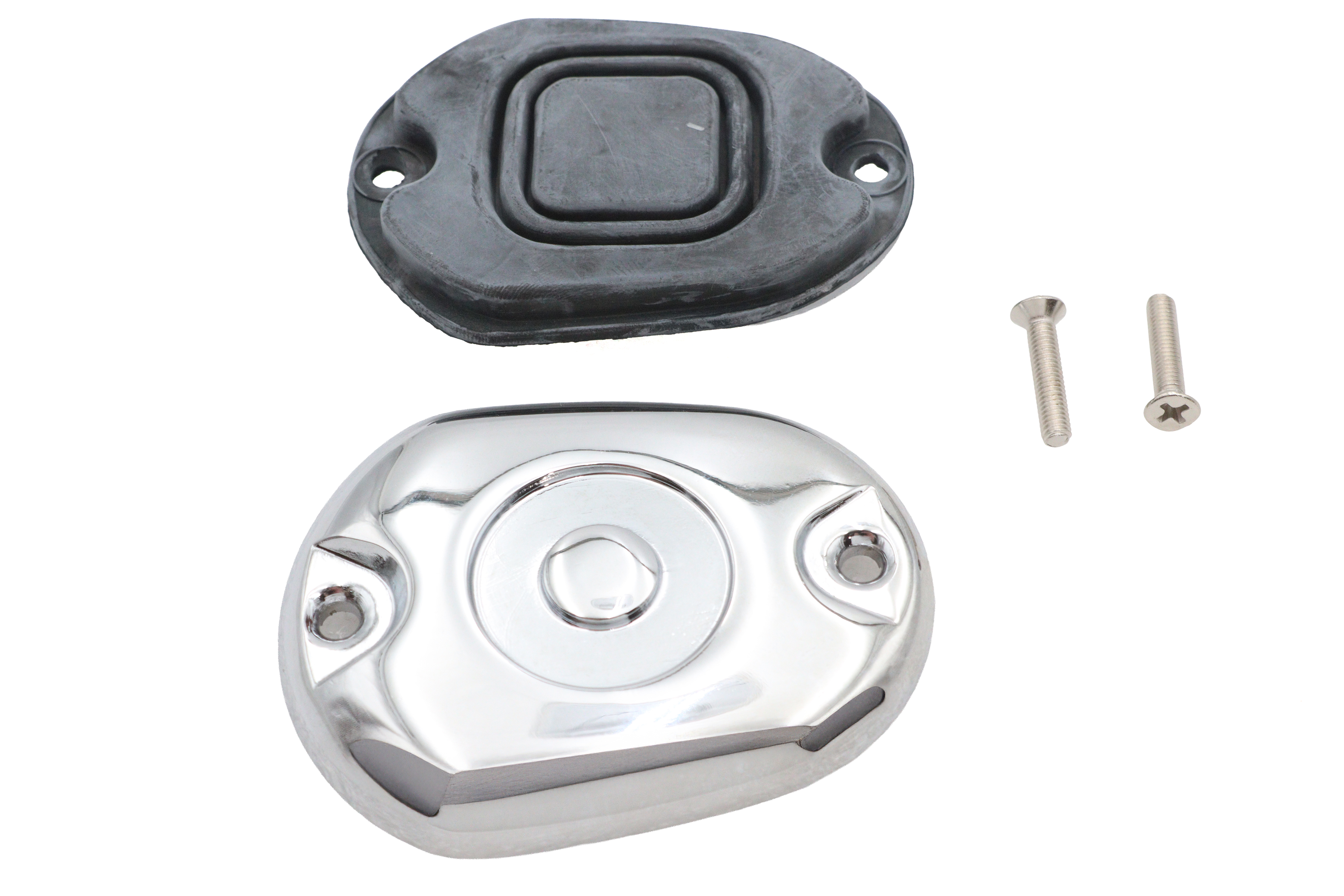 Handlebar Master Cylinder Cover Chrome