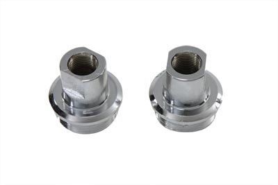 Chrome Inner Fork Tube Plug Set