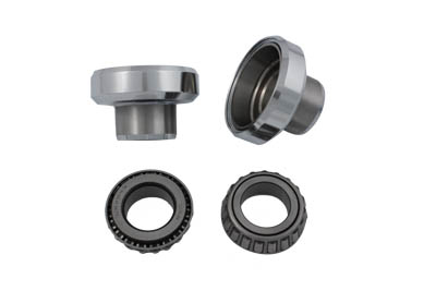 Fork Neck Cup and Bearing Kit Chrome