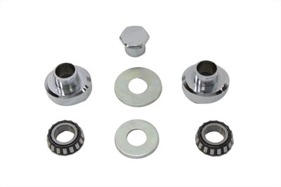Raked Fork Neck Cup Kit Chrome