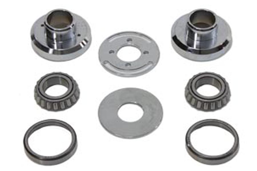 Chrome Fork Stop Neck Cup Kit