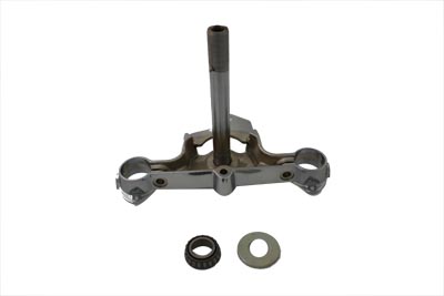 Chrome Lower Triple Tree with Bearing