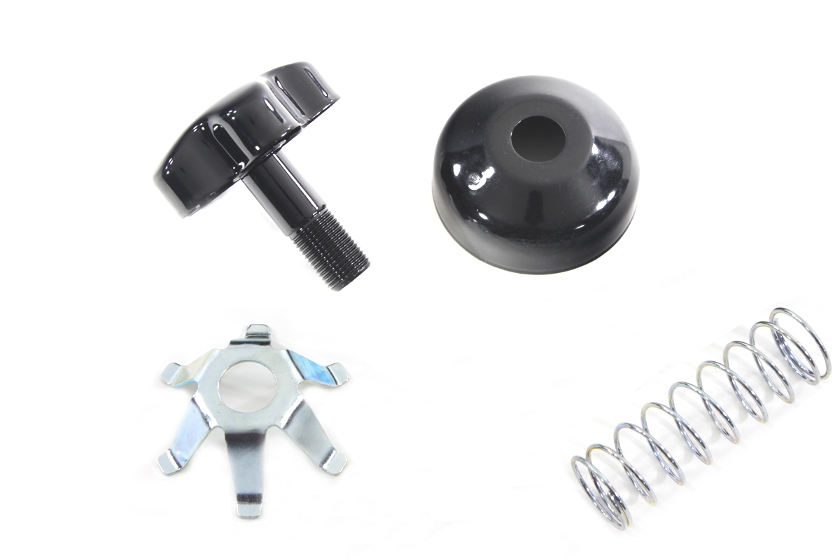 FL Fork Steering Damper Knob Kit Black