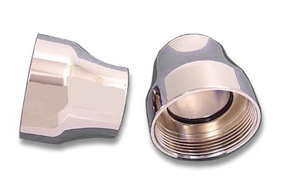 41mm Fork Boot Covers Chrome