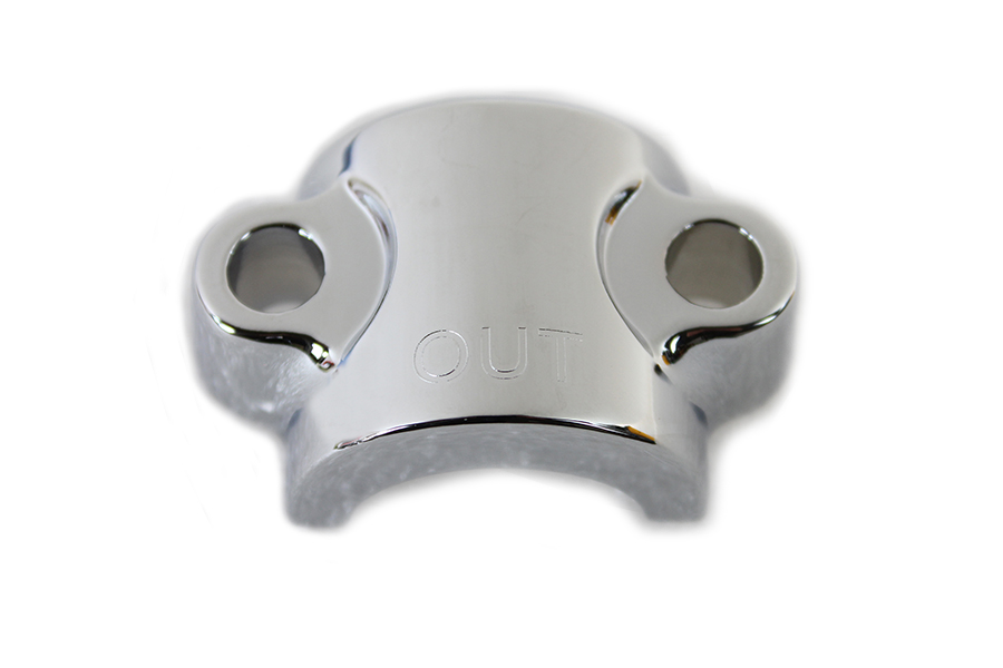 Chrome Fork Slider Axle Cap