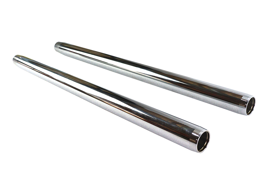 Chrome 35mm Fork Tube Set 23-1/2" Total Length