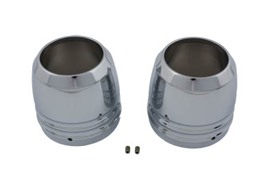 49mm Fork Boot Cover Chrome