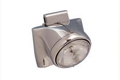 7" Headlamp Cowl Kit Chrome