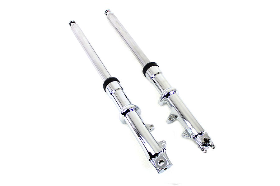 41mm Fork Slider Assembly with Chrome Sliders