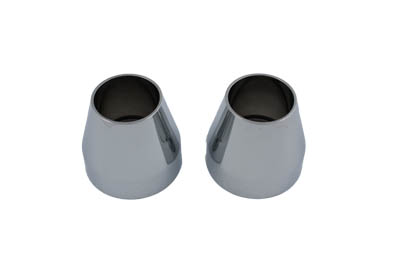 Fork Dust Shield Chrome Billet Alloy