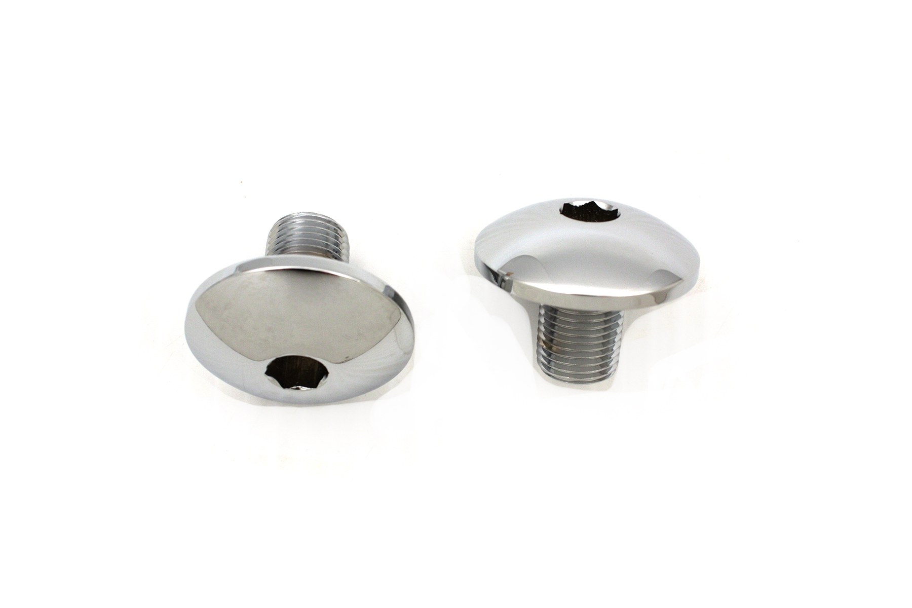 Fork Tube Allen Cap Set Domed Style